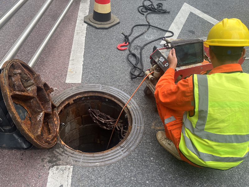 秣陵市政管道内窥检测